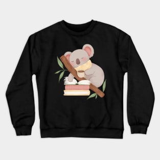 BOOKISH KOALA Crewneck Sweatshirt